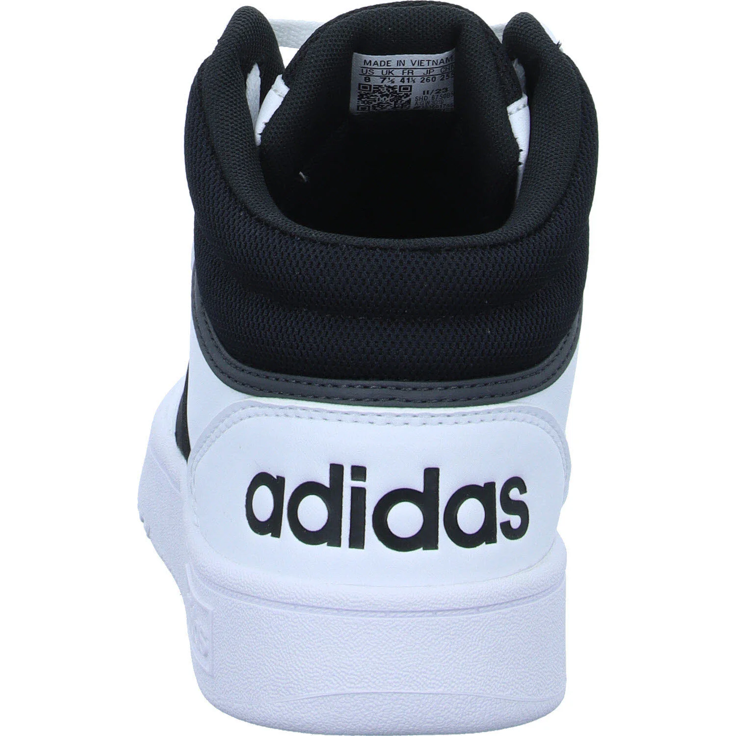 Element 4 von 8 (Bild) – Adidas Herren Schnürstiefel GW3019 HOOPS 3.0 MID CBLACK/CBLACK/FTWWHT normal