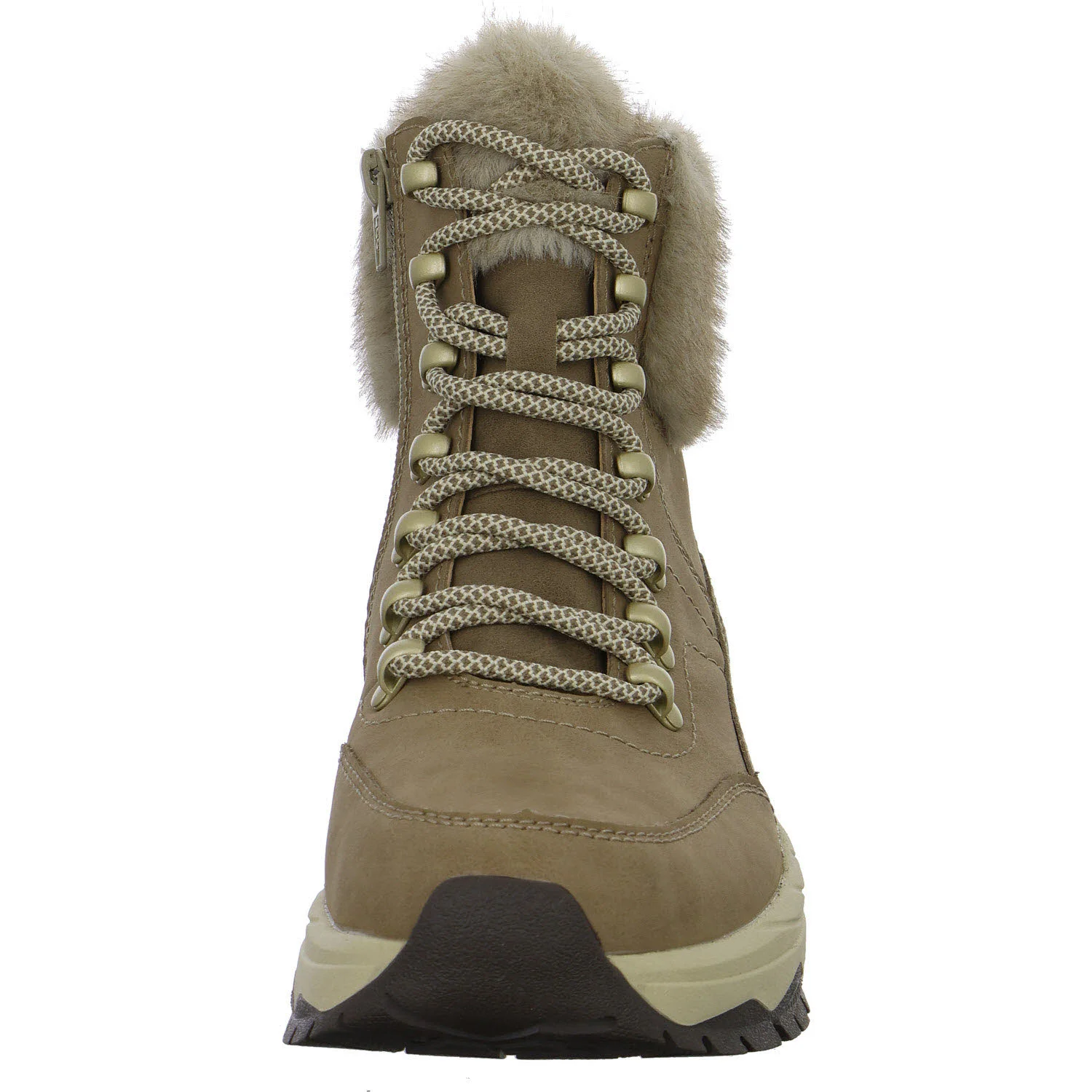 Element 3 von 8 (Bild) – Rieker Damen Schnürstiefel warm Z3971-20 Z3971 camel/beige/dango F 1/2 (normal)