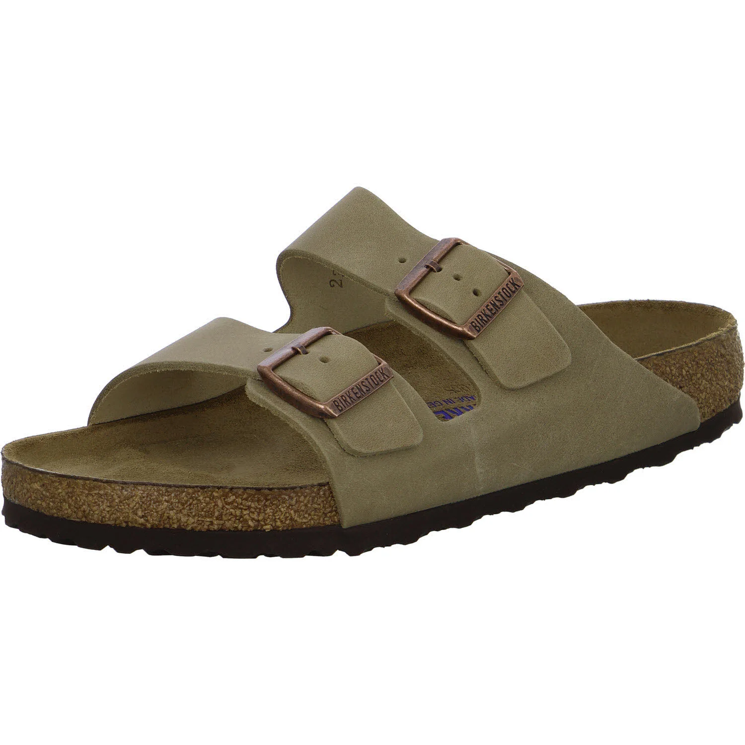 BIRKENSTOCK Pantoletten 552811 Arizona Soft Footbed tabacco brown normal