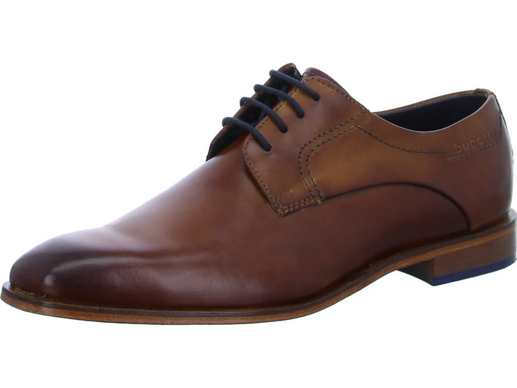 Element 1 von 7 (Bild) – Bugatti men Herren Schnürschuhe 312752031100-6300 Milko cognac normal