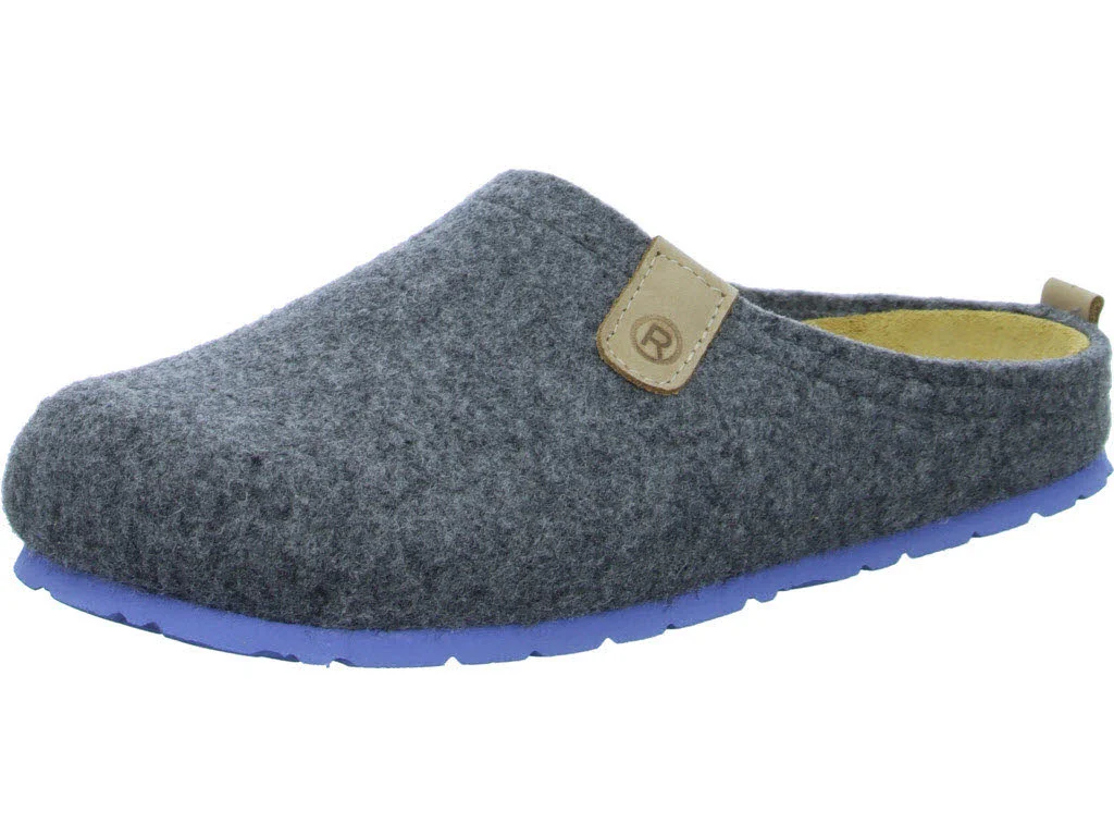 Element 1 von 8 (Bild) – ROHDE Herren Winterpantoffel 6900/80 Napoli-H grau G 1/2 (normal)