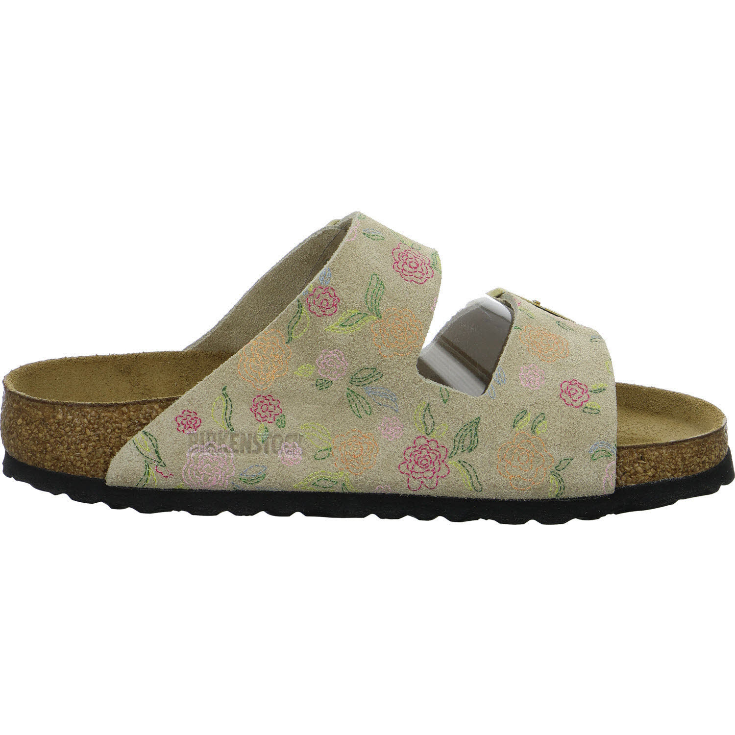 BIRKENSTOCK Pantoletten 1031694 Arizona sandcastle flower print normal