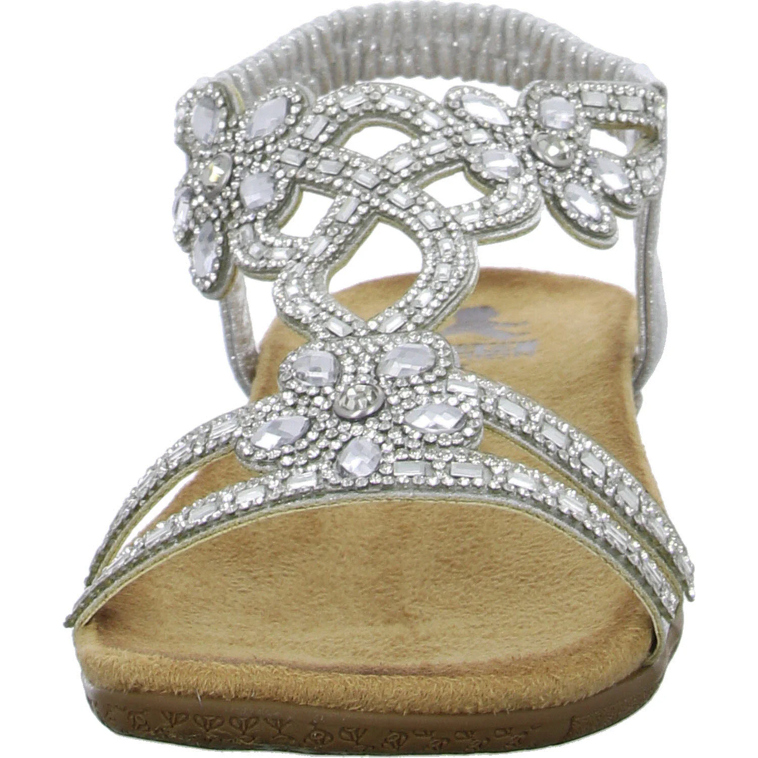 2go Fashion Damen Sandalen 8018802-21 8018802 silber normal