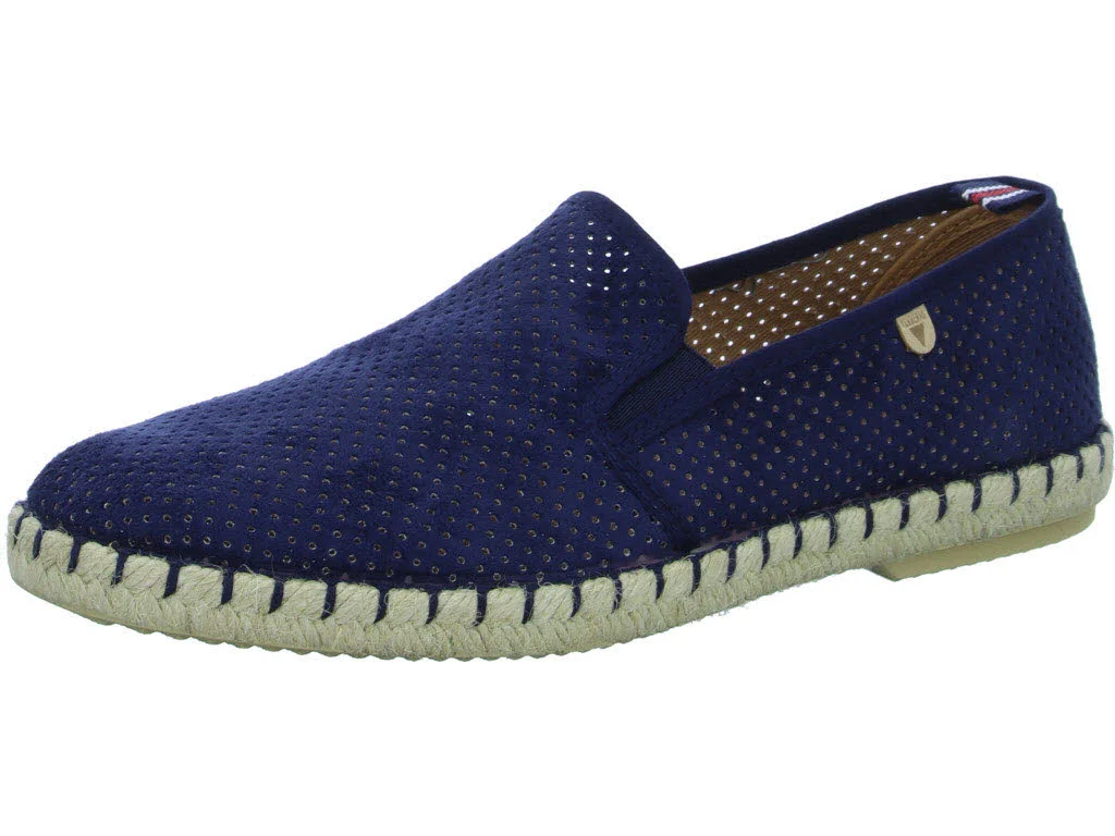 Verbenas Herren Slipper 7500040276 531 TOM HOLE/MICRO marino normal