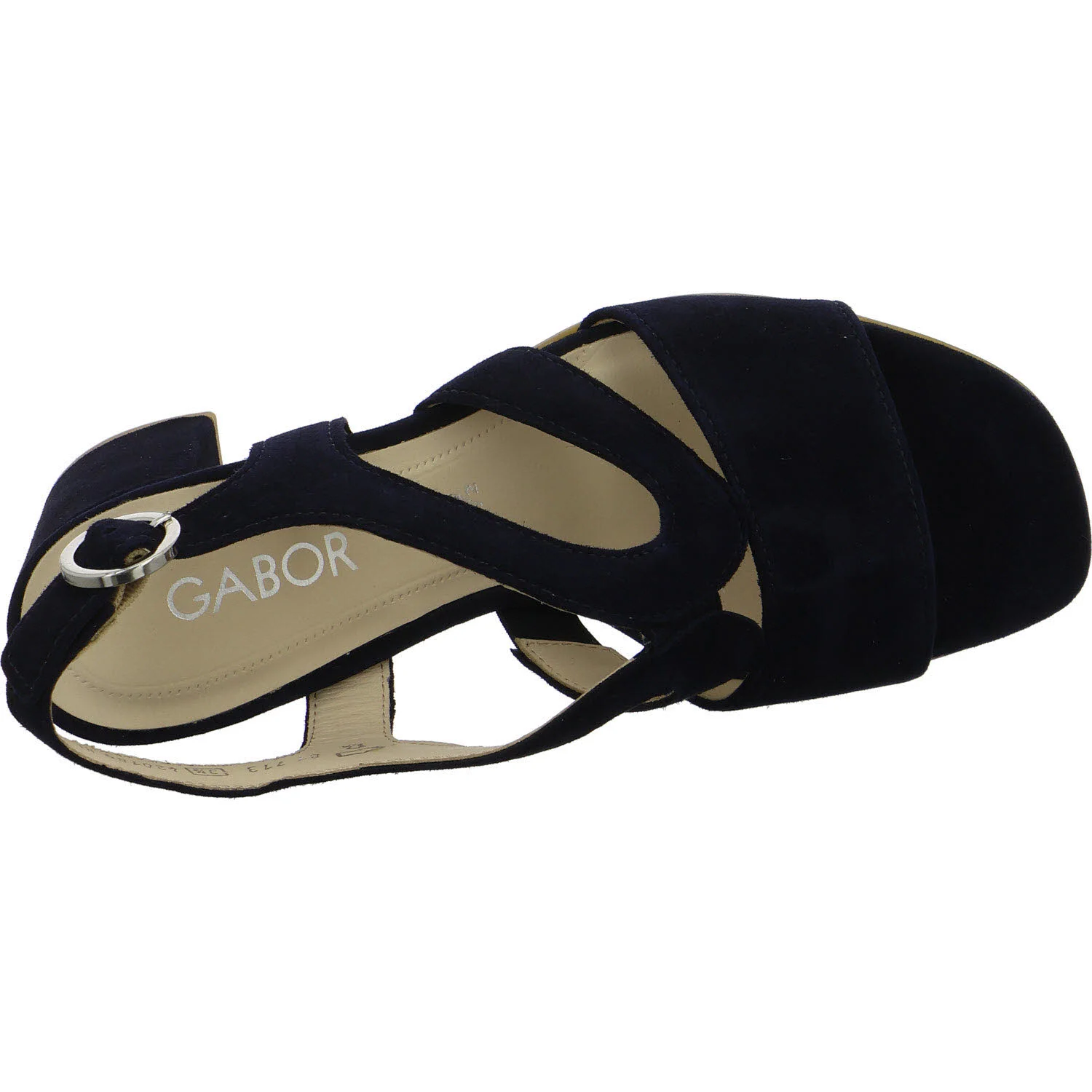 Gabor Damen Sandalen 81.713.16 81.713 dark blue F (schmal/normal)