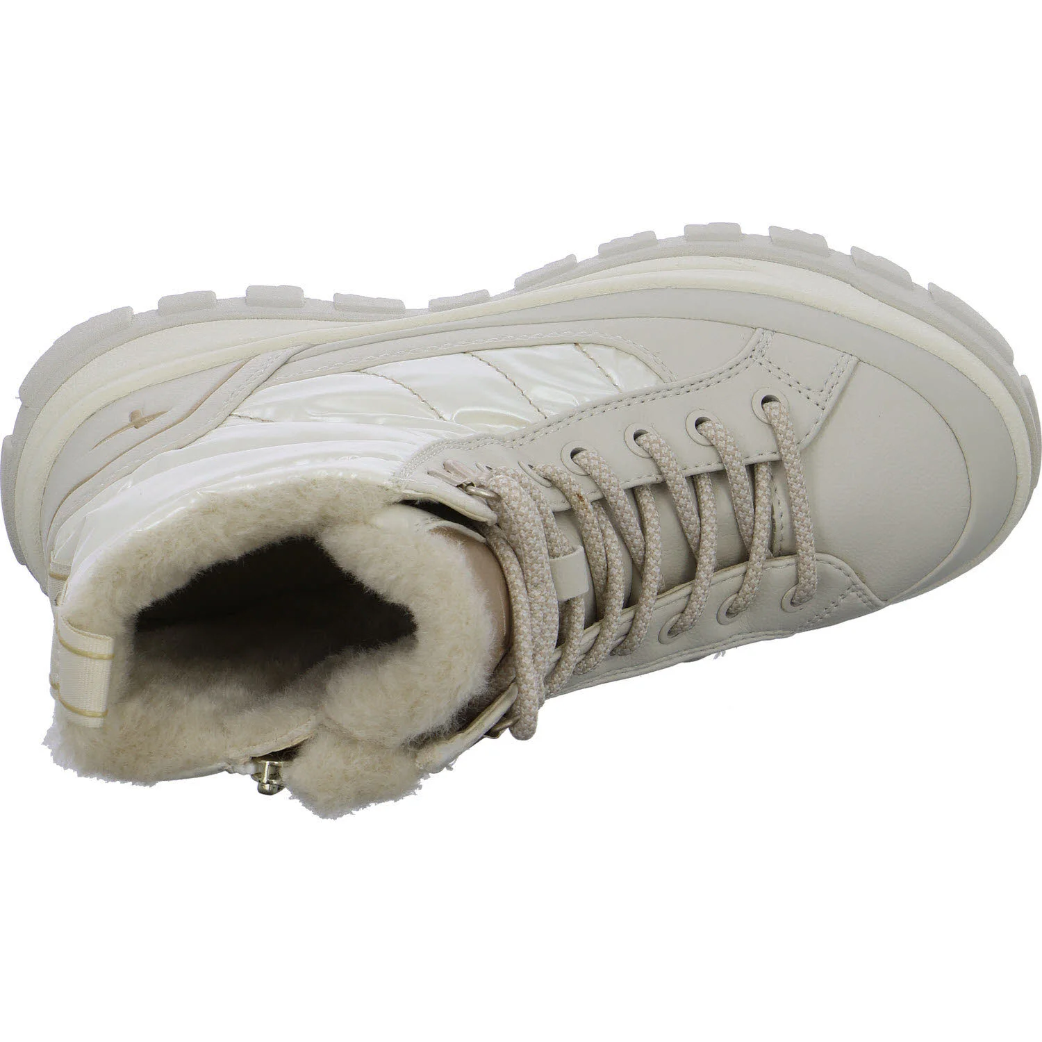 Element 8 von 8 (Bild) – Tamaris Damen Schnürstiefel warm 1-26265-47-418 1-26265-47 ivory normal