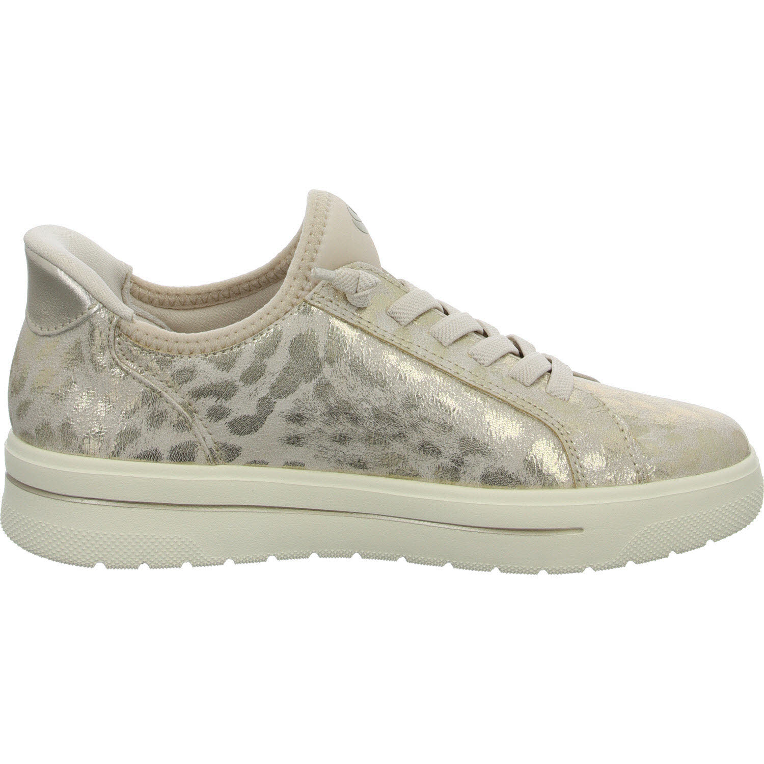 Jana Damen Slipper 8-23764-45/528 8-23764-45 rosegold leo H (weit)