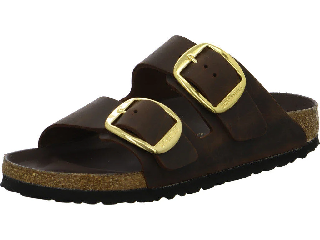 BIRKENSTOCK Pantoletten 1032916 Arizona Big Buckle habana schmal