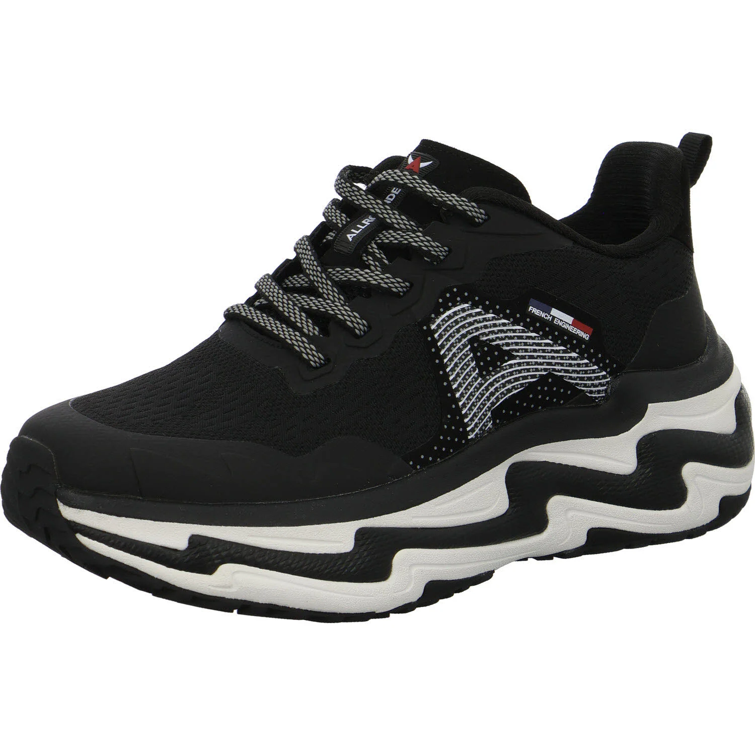 Allrounder by Mephisto Damen Schnürschuhe P2008784 Dynamite black/black normal