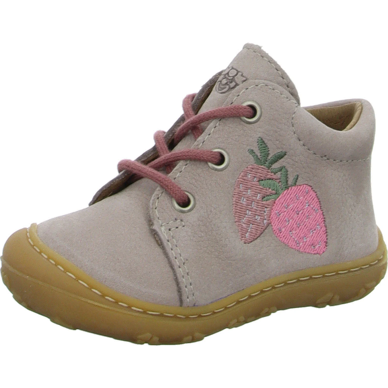 Ricosta Kinder Halbschuhe zum Schnüren 50 1203202/320 Mecki viola (Erdbeeren) WMS mittel