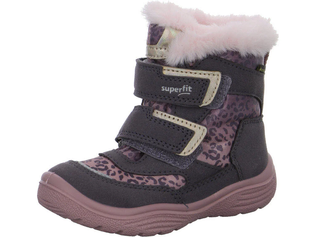 Superfit Kinder Winterstiefel 1-009091-8530 Crystal lila/rosa WMS mittel