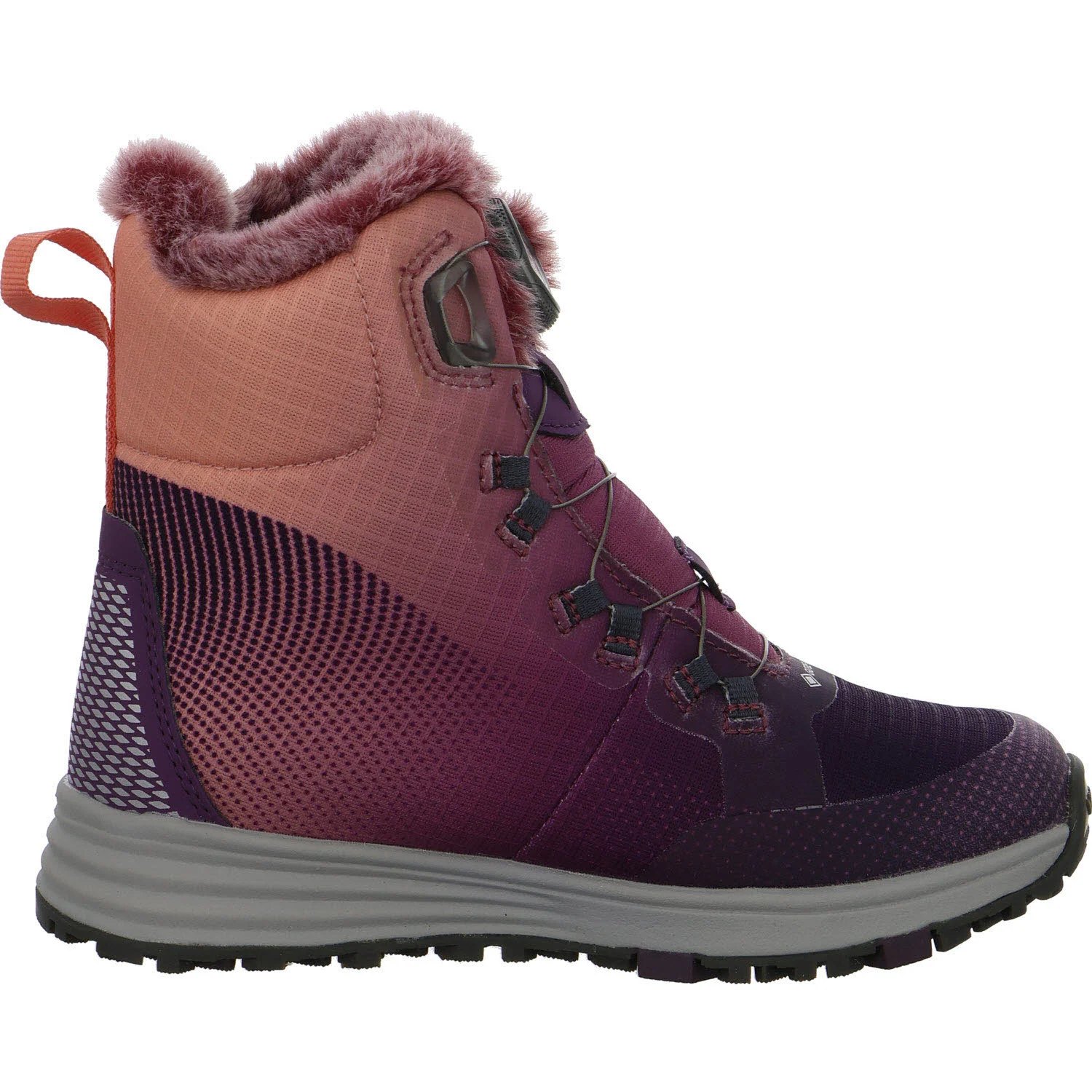 Element 7 von 8 (Bild) – VADO Kinder Winterstiefel 33439-3401/344 WENDY High BOA GTX berry/salmon normal