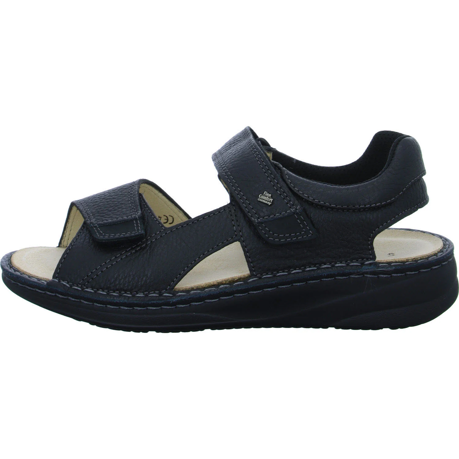 Element 6 von 8 (Bild) – Finn Comfort Herren Sandalen 01701-902623 Skiathos schwarz weit