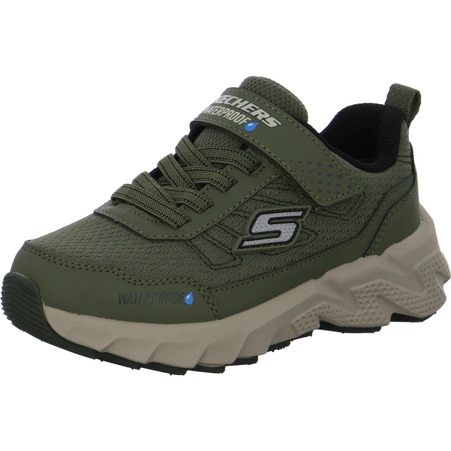 Skechers Kinderschuh zum Schlupfen 406334L OLV Elite Sport Tread - Aquavek olive normal