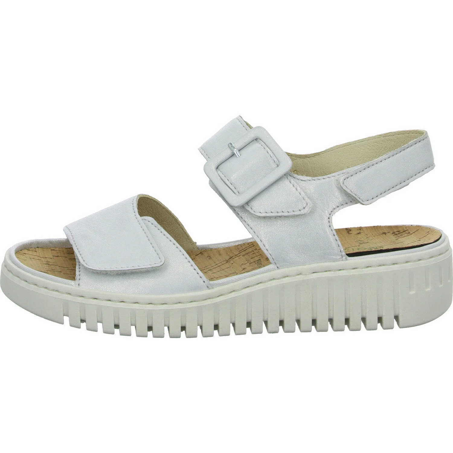 Element 6 von 8 (Bild) – Waldläufer Damen Sandalen 955004-113/211 H-Willow silber H (weit)