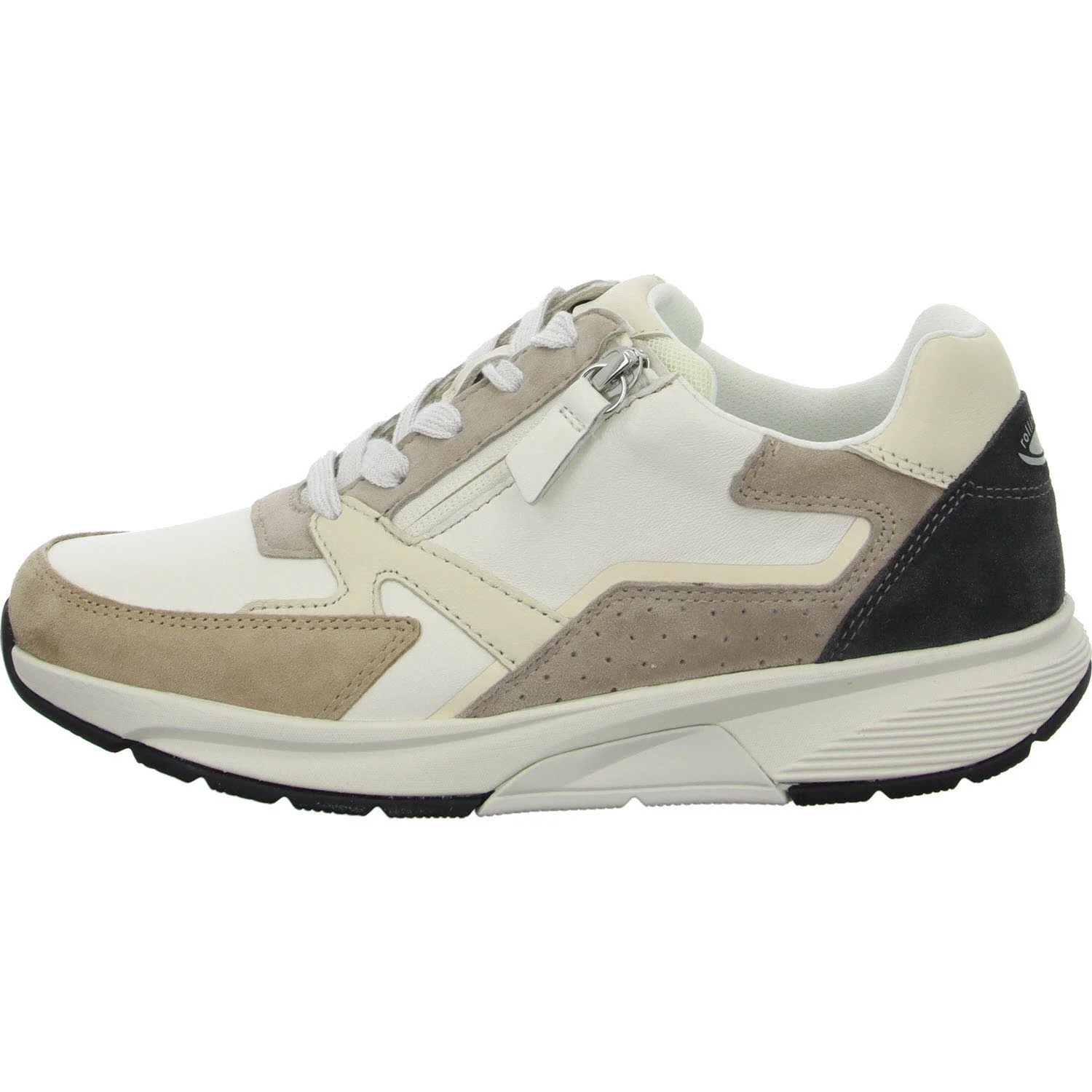 Element 6 von 8 (Bild) – Gabor Rollingsoft Damen Schnürschuhe 86.878.54 86.878 offwh/sand/dkgrey G (normal)