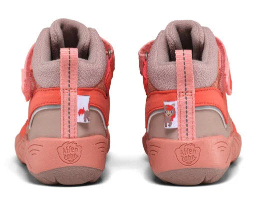 Affenzahn Kinder Schaftstiefel 01487-40068 Übergangsschuh Vegan Explory Pony pink normal