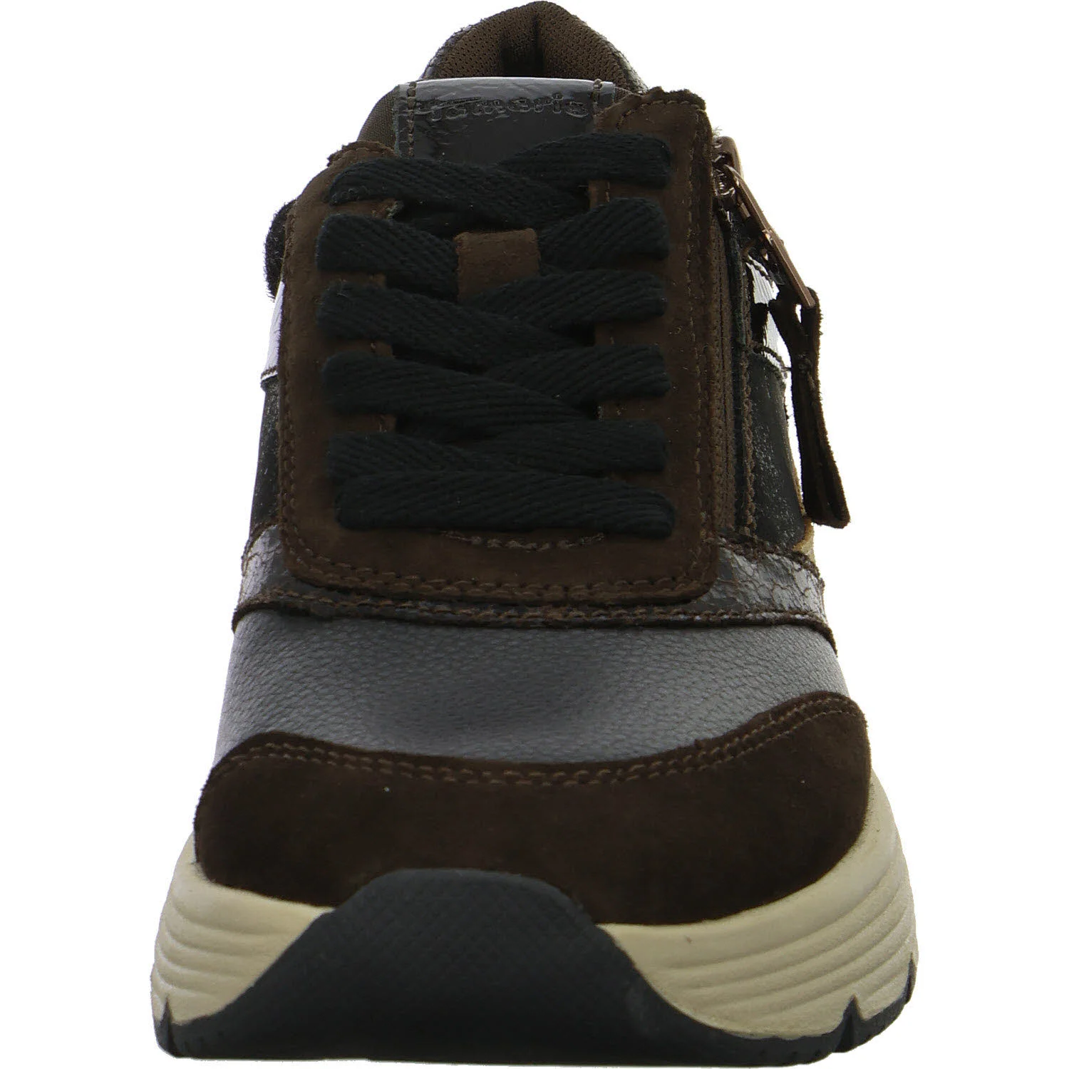 Tamaris Comfort Damen Schnürschuhe 8-83705-45-394 8-83705-45 mocca comb weit