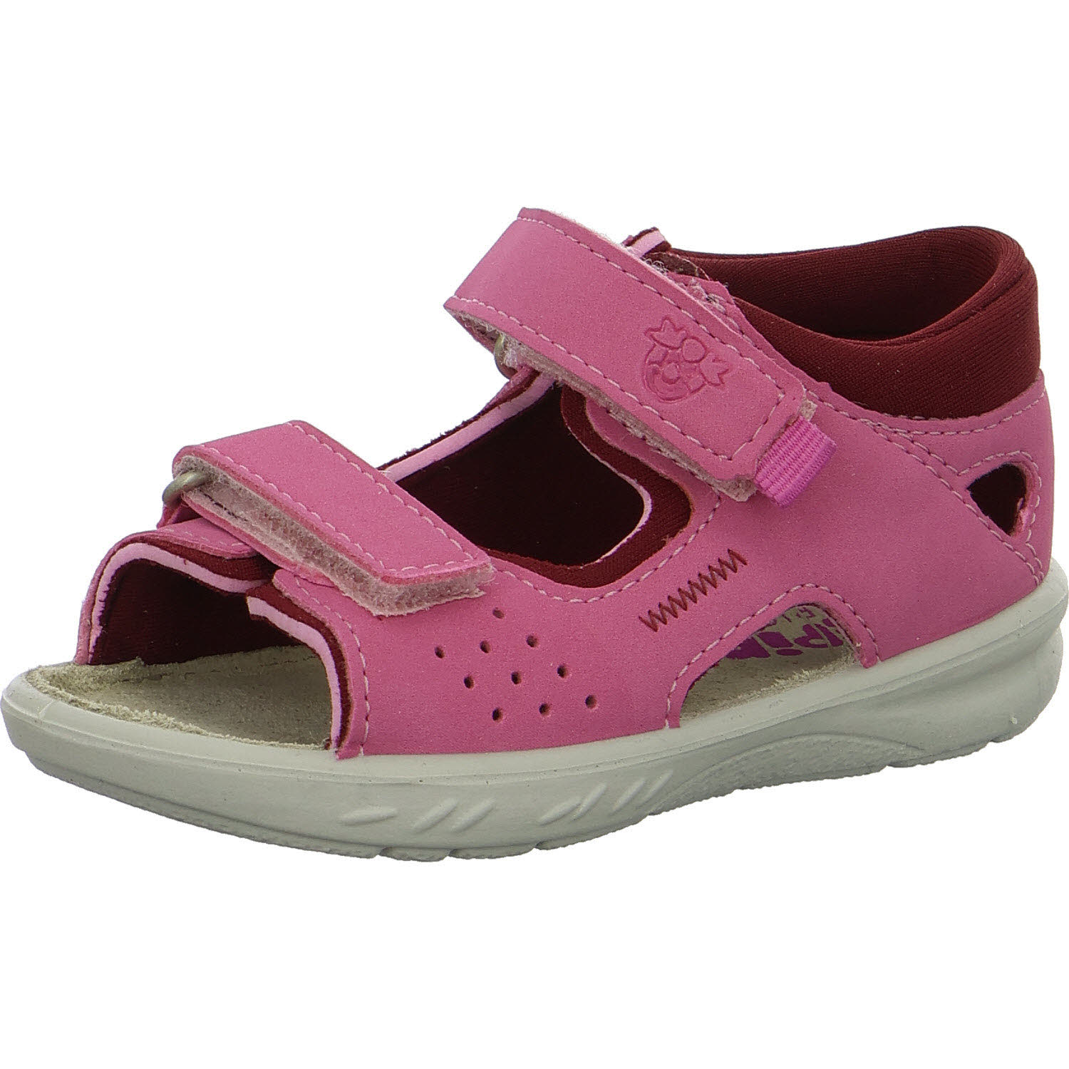 Ricosta Kinder Sandalen 50 3500402/331 Mantu fleur/burgund WMS mittel