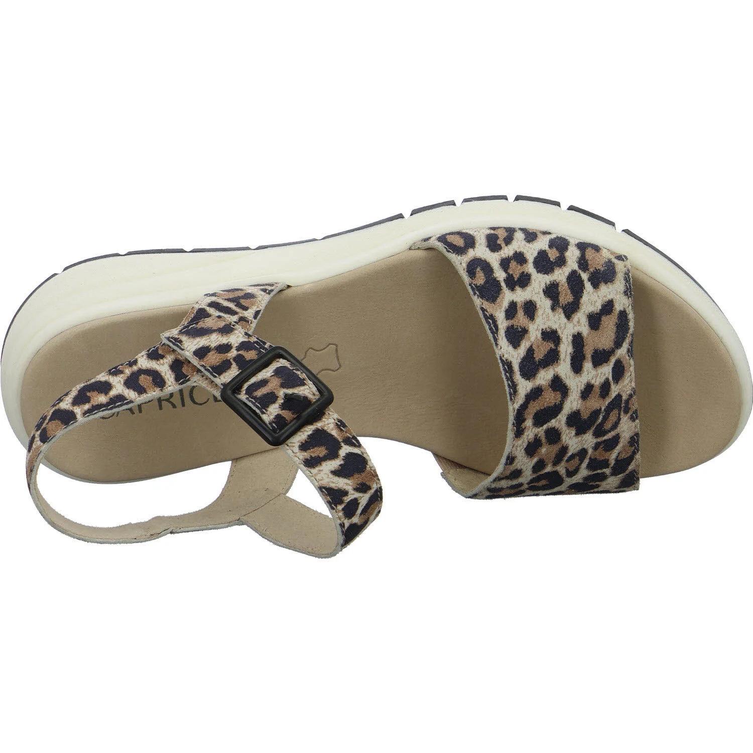 Caprice Damen Sandalen 9-28708-46-458 9-28708-46 leo G (normal)