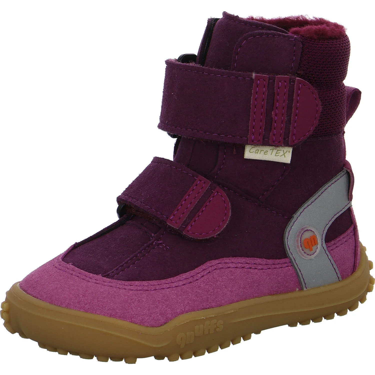 Element 2 von 8 (Bild) – qnuffs Kinder Winterstiefel QN 0020022/380 Tanne fuchsia/merlot WMS mittel