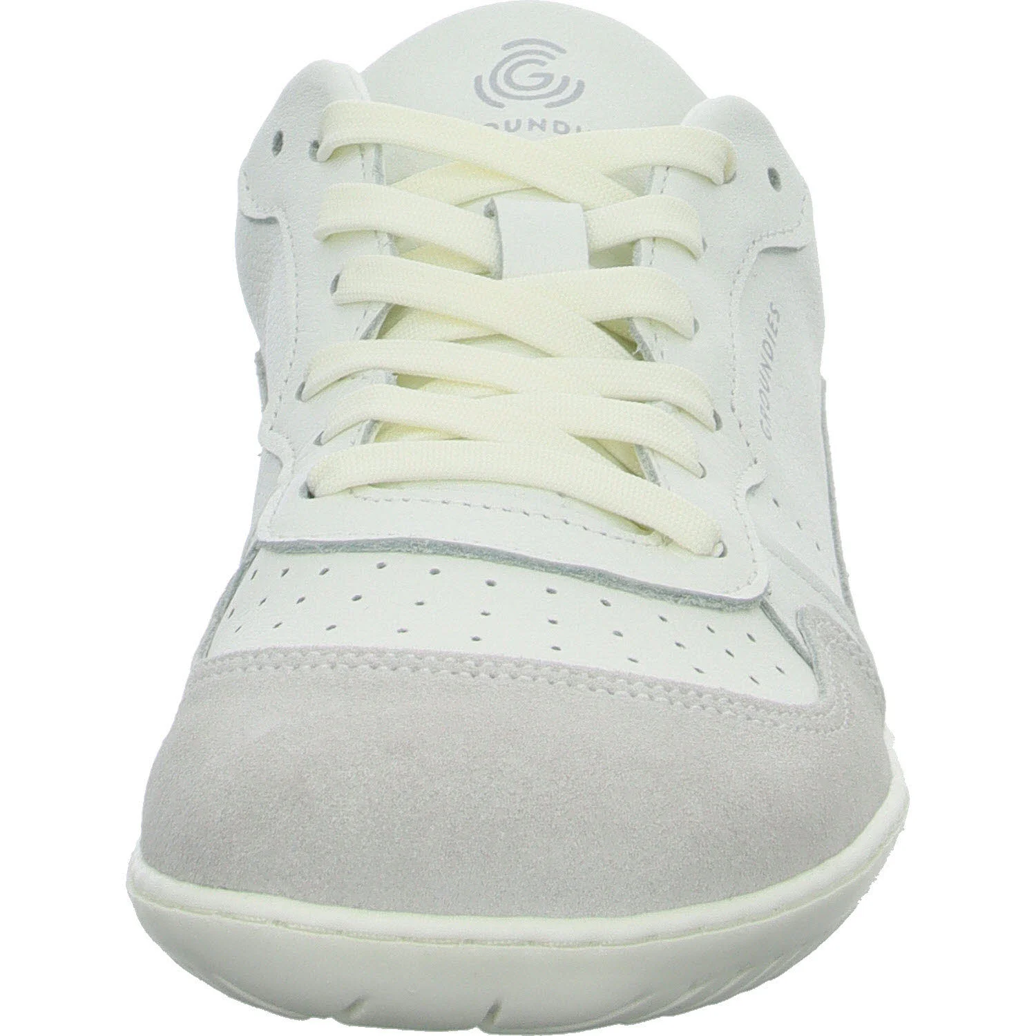 Groundies Schnürschuh 120195-02 Nova GO1 Women white/silver weit