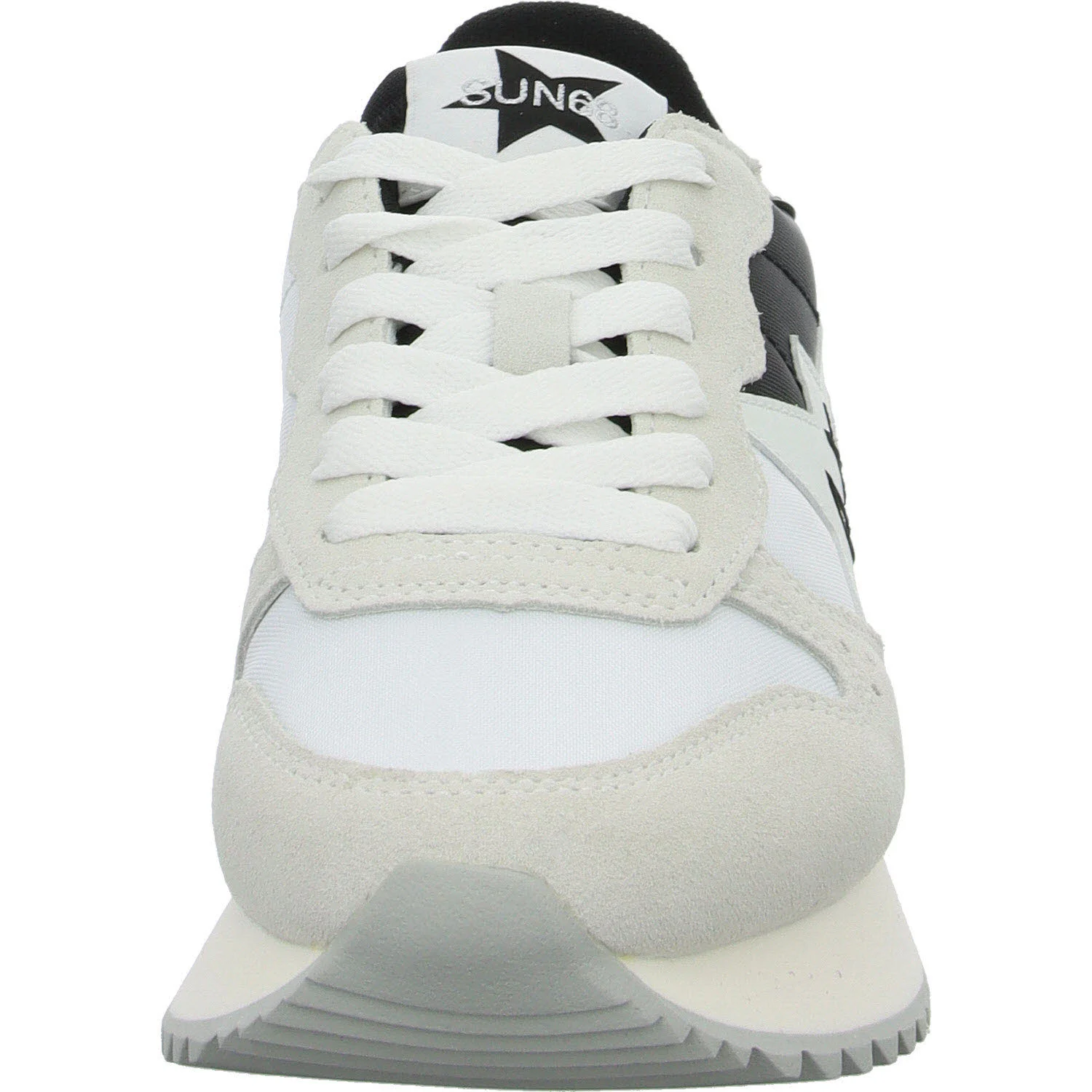 SUN68 Damen Schnürschuhe Z35211 01 STARGIRL MULTICOLOR white normal