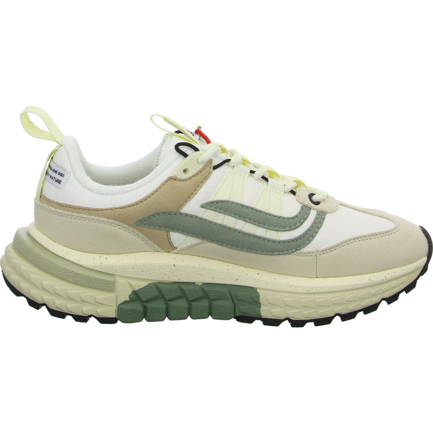 Genesis Damen Schnürschuhe 1005614 G-Machu Suede multi khaki normal