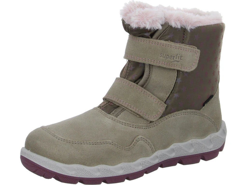 Element 1 von 8 (Bild) – Superfit Kinder Winterstiefel 1-006011-4000 Icebird BEIGE/ROSA WMS weit