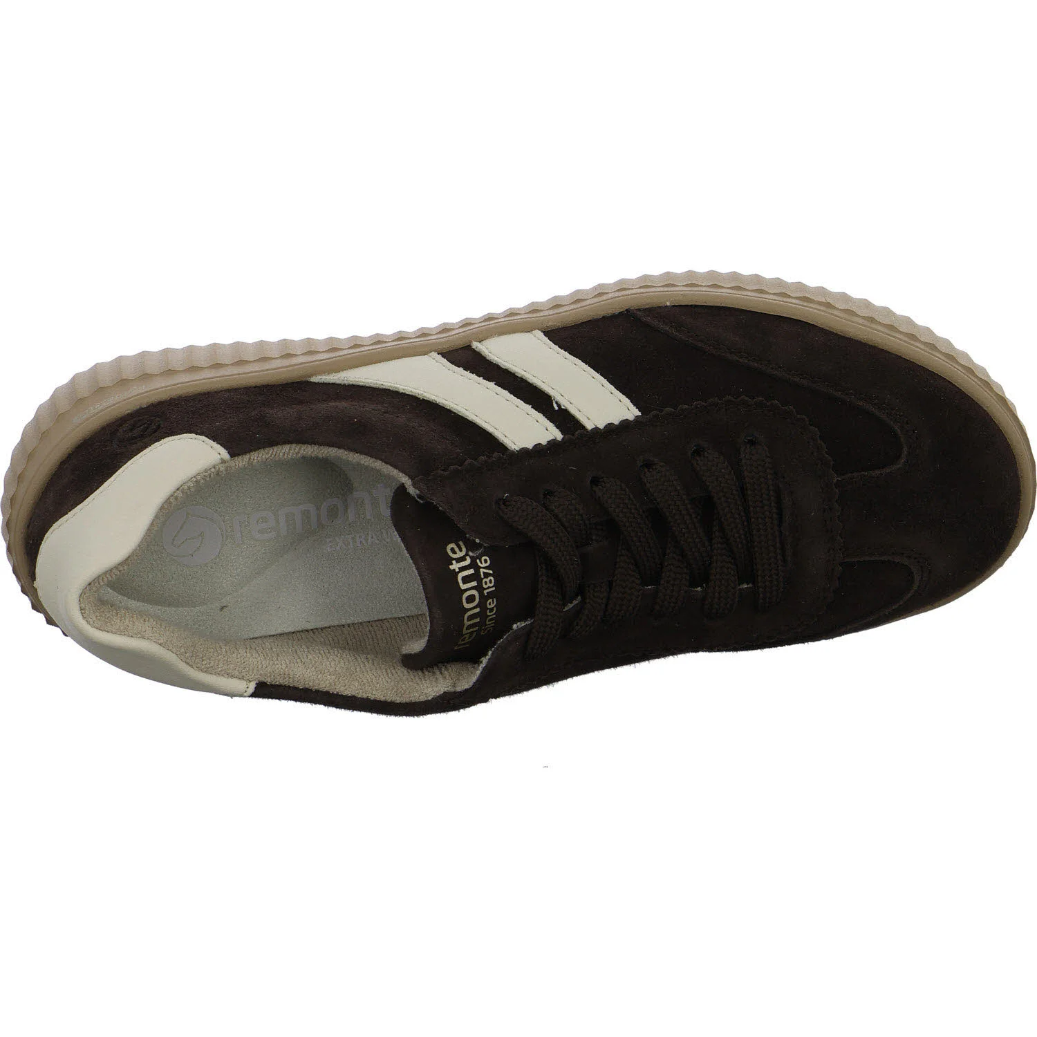 Remonte Damen Schnürschuhe D3E00-25 D3E00 cigarre/cotton H (extra weit)