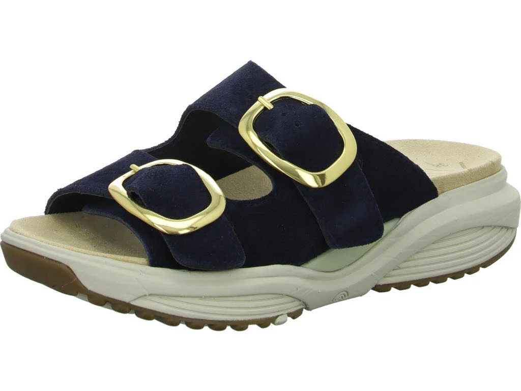 Xsensible Damen Pantoletten 30322.5/220-H Mykonos navy H (weit)