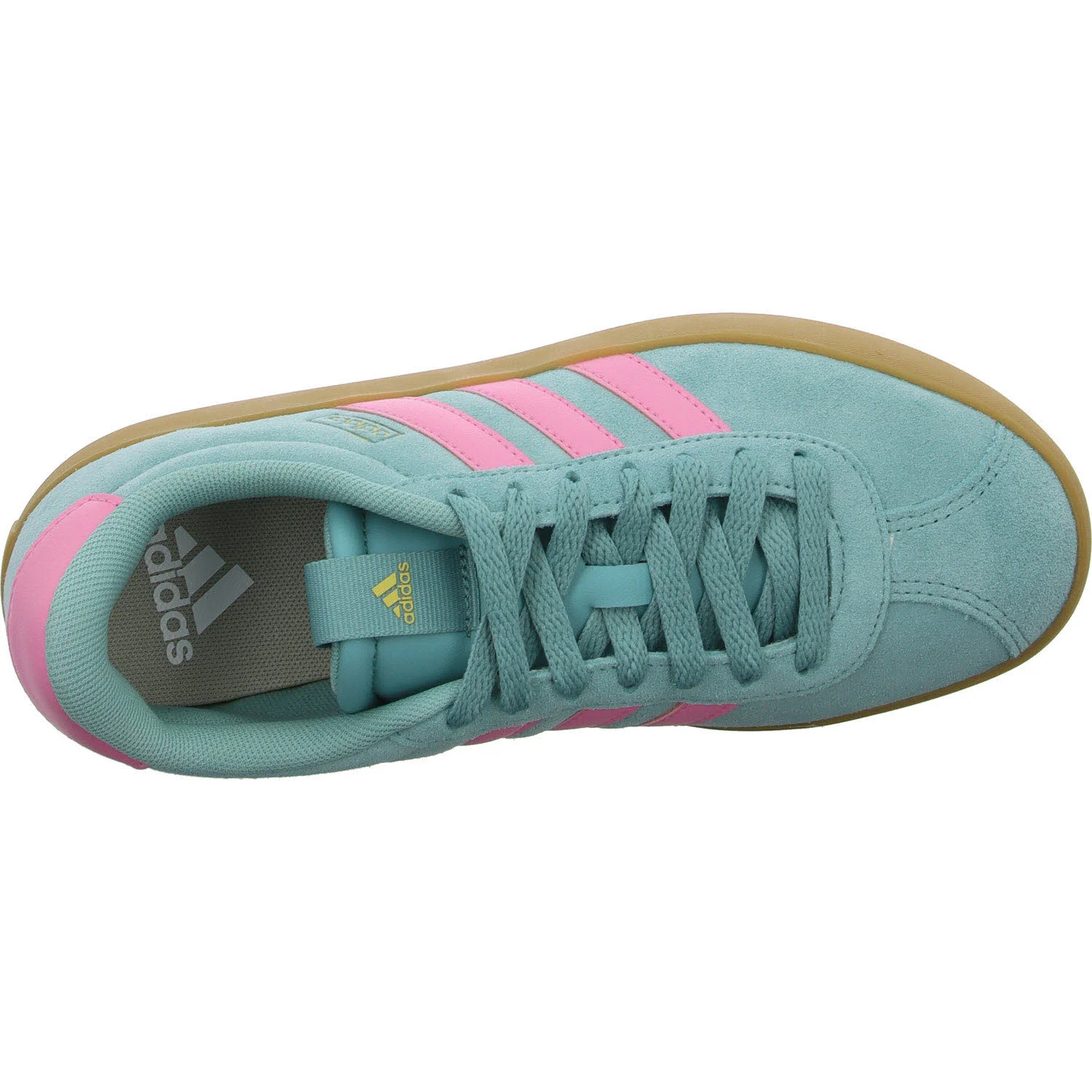 Adidas Damen Schnürschuhe IH6518/000 VL COURT 3.0 mint ton/bliss pink/gold met. normal