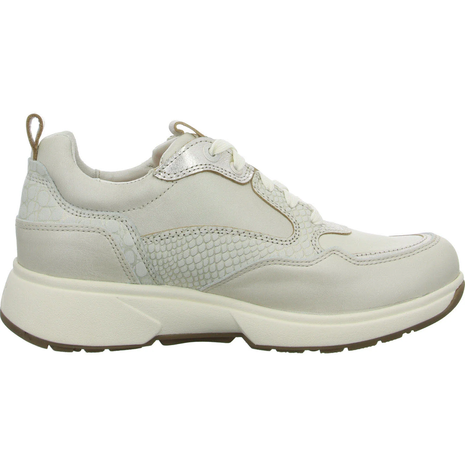 Xsensible Damen Schnürschuhe 30215.3/176-HX Grenoble soft pearl combi HX (weit)