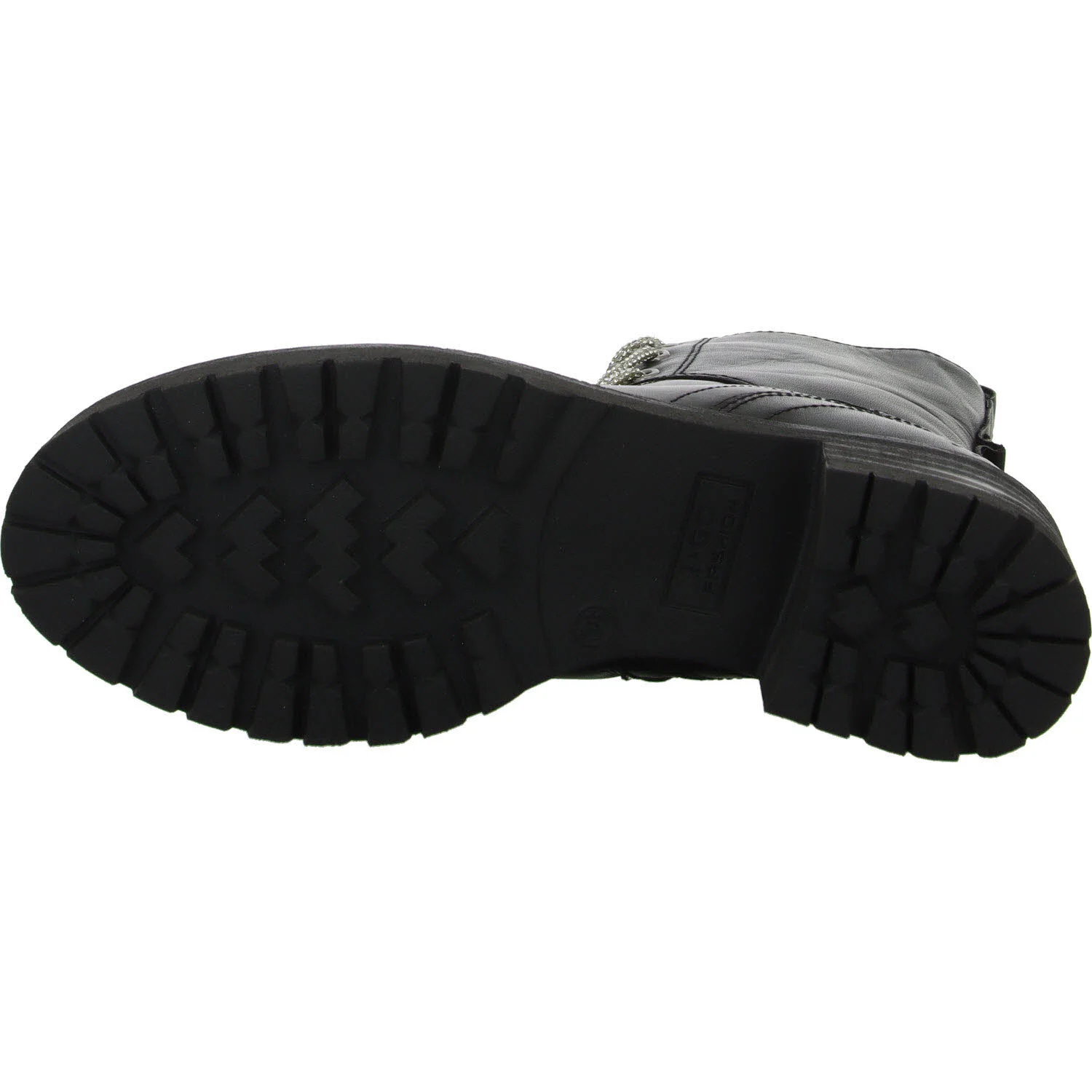 2go Fashion Damen Schnürstiefel 8204501-9 8204501 schwarz normal