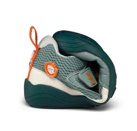 Affenzahn Kinderschuh zum Schlupfen 01637-20153 Halbschuh Vegan Cheerly Hase türkis normal