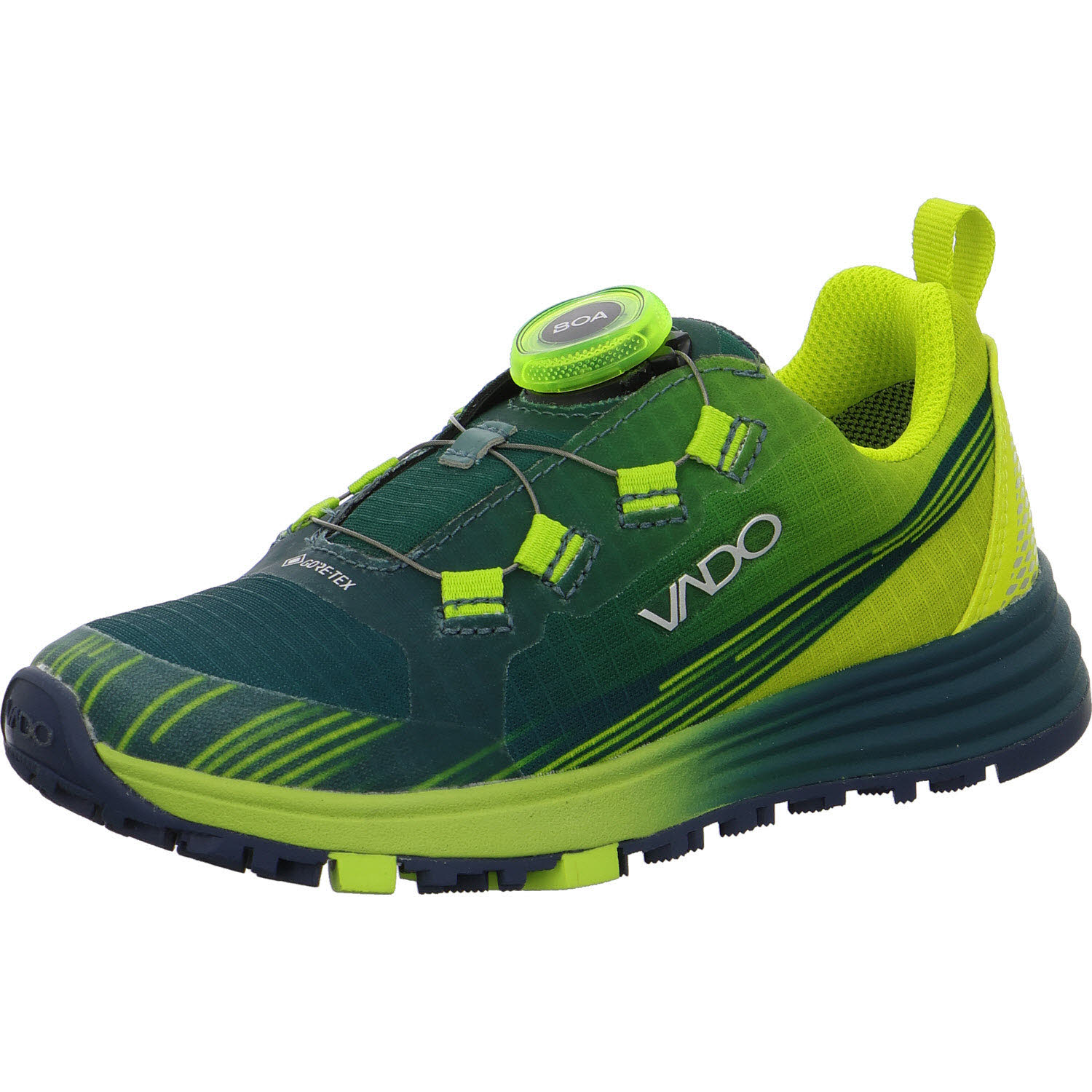 Element 2 von 8 (Bild) – VADO Kinderschuh zum Schlupfen 43333-3301/531 WINNER Lo BOA GTX lime normal