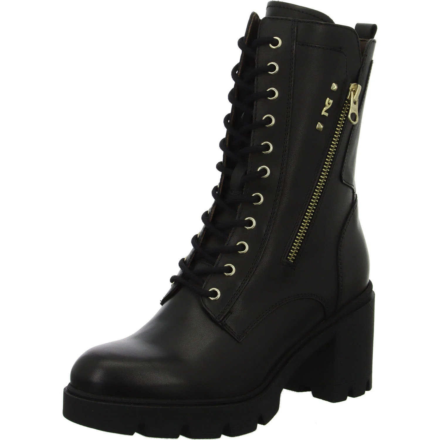 NeroGiardini Damen Schnürstiefel I514881D 100 I514881D nero normal