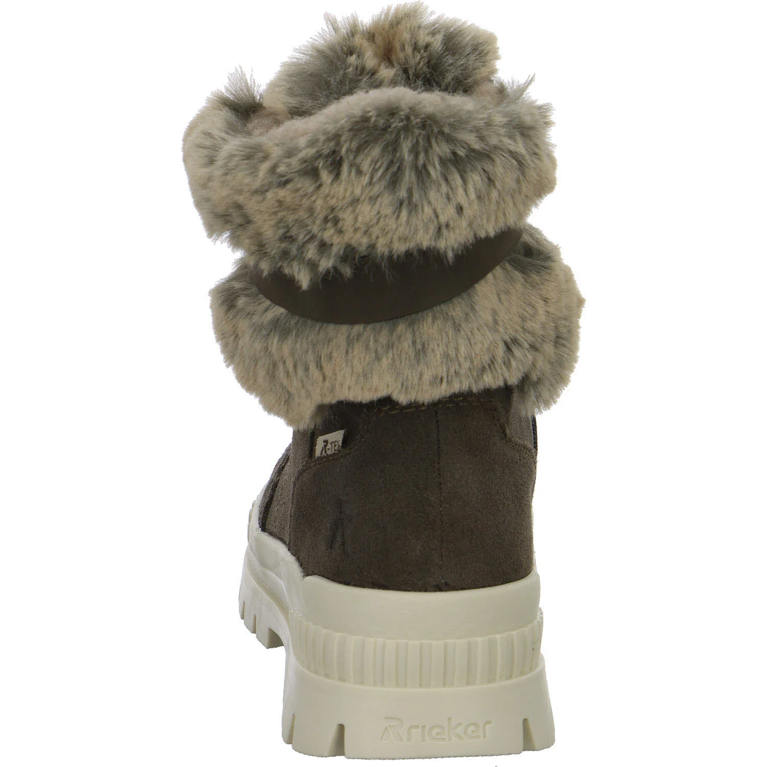 Element 4 von 8 (Bild) – Rieker Damen Schnürstiefel warm W2100-45 W2100 smoke/murmel/sigaro G (weit)