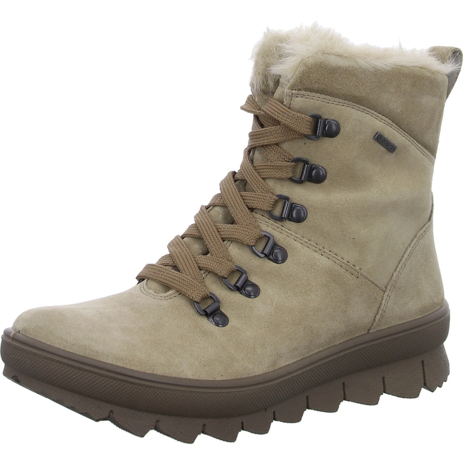 Legero Damen Schnürstiefel warm 2-000503-4500 Novara giotto (beige) G (normal)