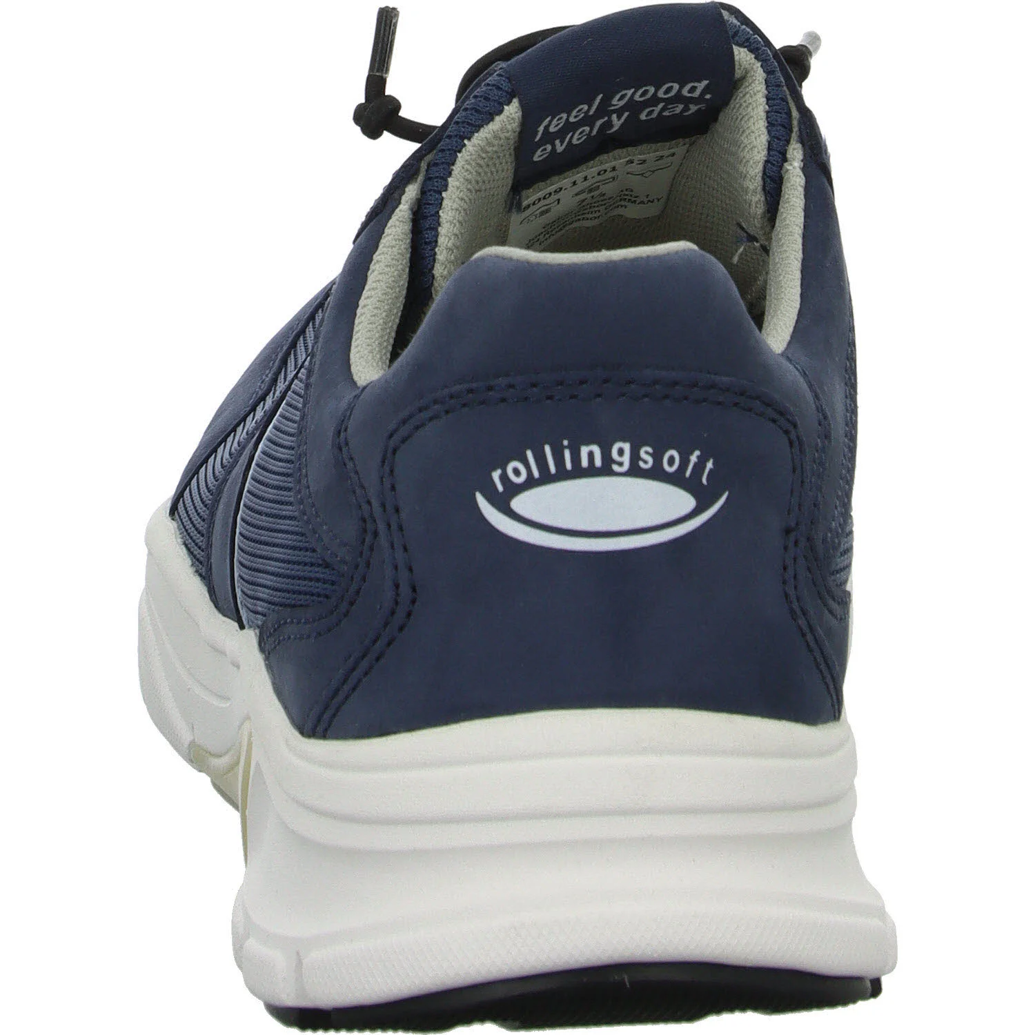 Gabor Rollingsoft Herren Slipper 8009.11.01 8009.11 jeans/azur G 1/2 (normal)