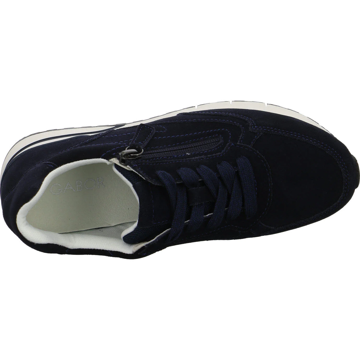 Gabor Rollingsoft Damen Schnürschuhe 86.327.46 86.327 dark blue G (normal)