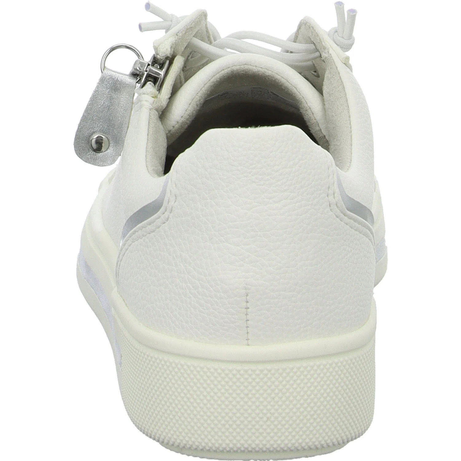 Element 4 von 8 (Bild) – Jana Damen Slipper 8-23660-42/191 8-23660-42 white/silver H (weit)
