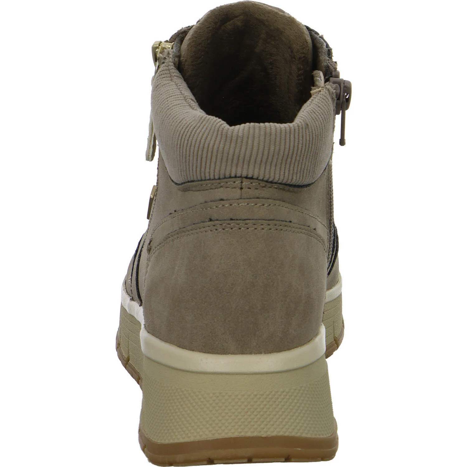 Jana Damen Schnürstiefel 8-26268-45-324 8-26268-45 pepper H (weit)