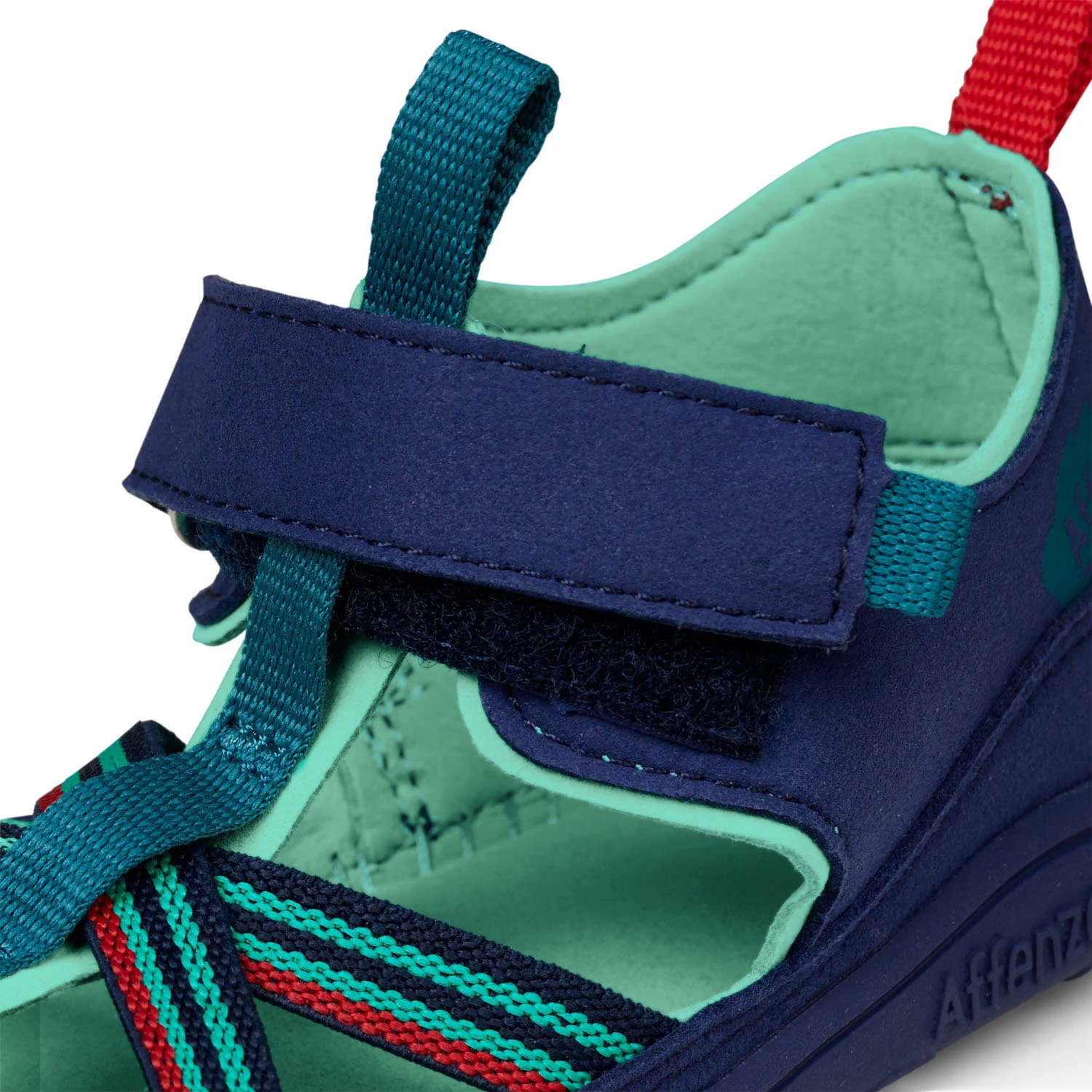 Affenzahn Kinder Sandalen 01158-30005 Sandale Vegan Breezy Oktopus blau normal