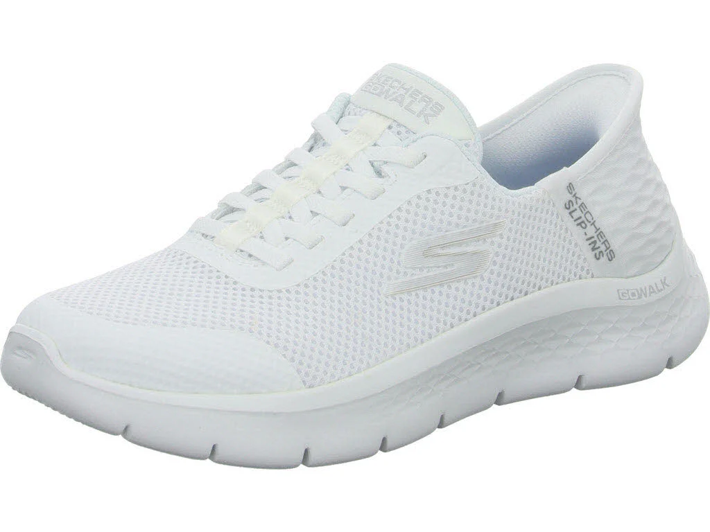 Skechers Damen Slipper 124836 WHT GO WALK Flex - Grand Entry white normal