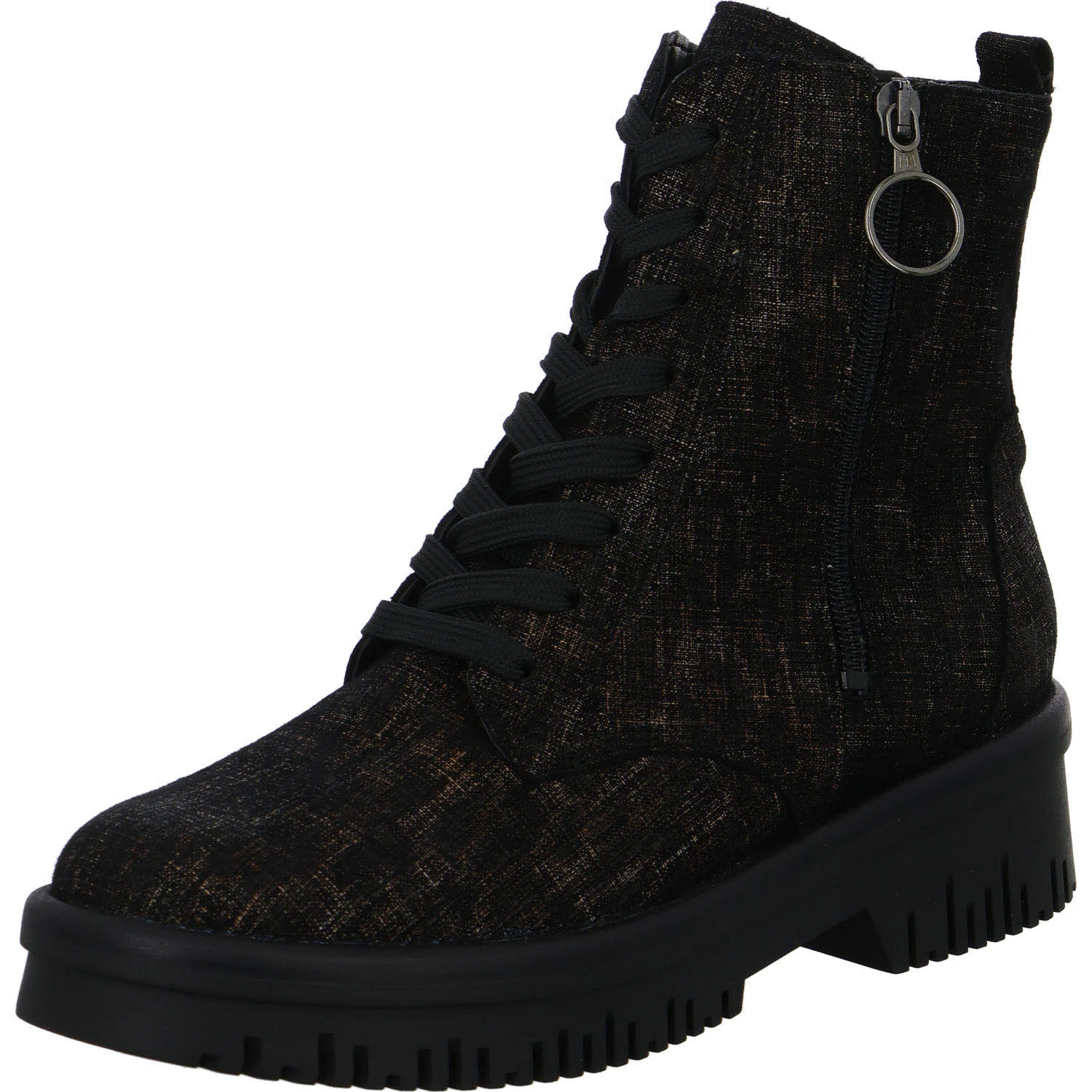 Element 2 von 8 (Bild) – Waldläufer Damen Schnürstiefel 934802-137/216 H-Alea moro H (weit)