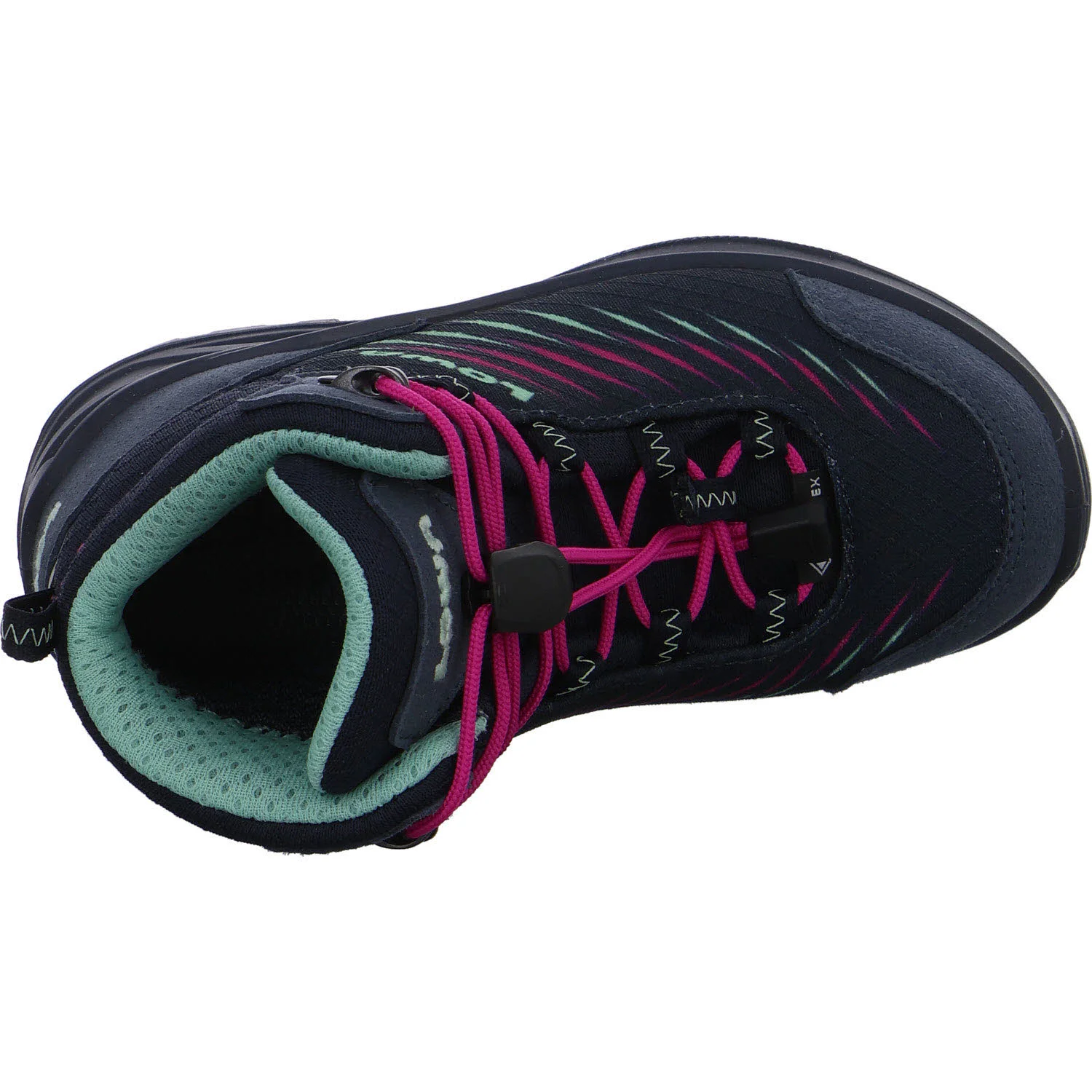 Lowa Kinder Schaftstiefel 641129/6924 Zirrox II GTX Mid Jr navy/pink normal
