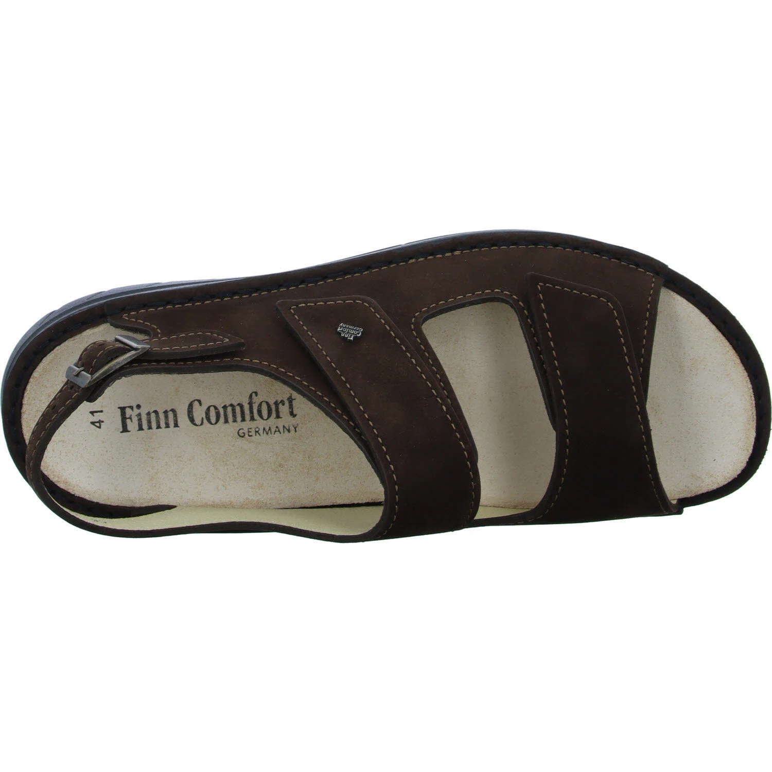 Element 8 von 8 (Bild) – Finn Comfort Herren Sandalen 01452-751432 Benin coffee weit