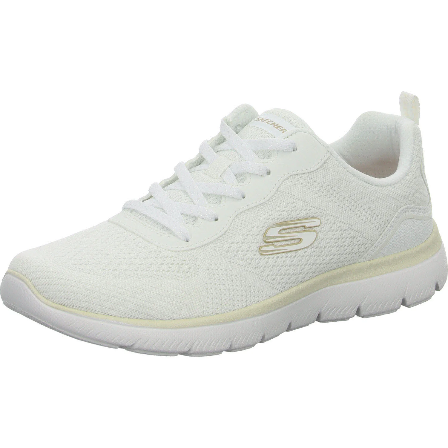 Element 2 von 8 (Bild) – Skechers Damen Schnürschuhe 150291 WNT Summits - Quiet Dream white/natural normal