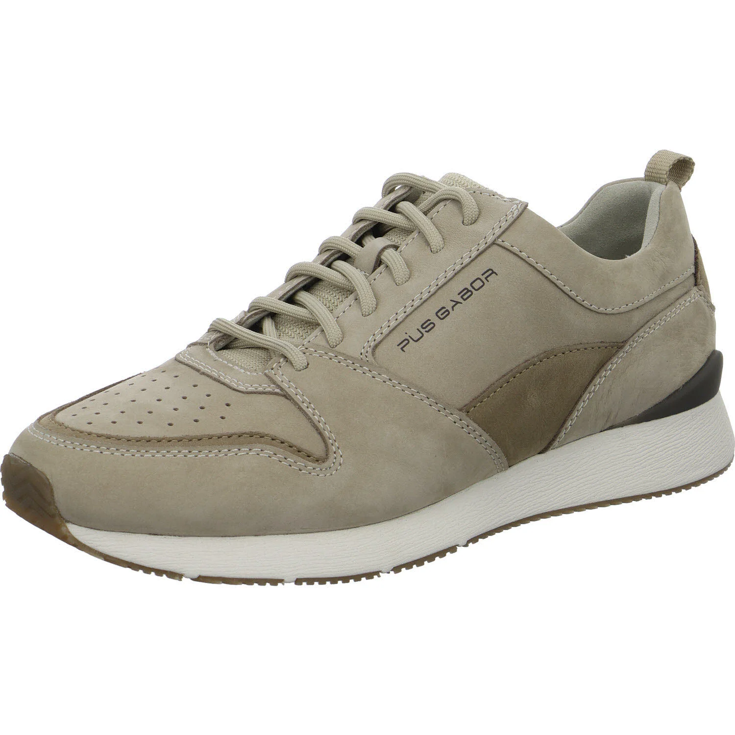 Gabor Herren Schnürschuhe 1084.11.01 1084.11 silk/fango G 1/2 (normal)